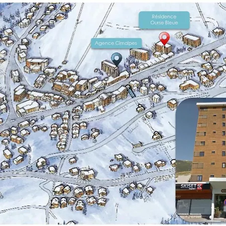 Moderne 6/7 Pers. Proche Pistes A - Fr-1-563-27 *